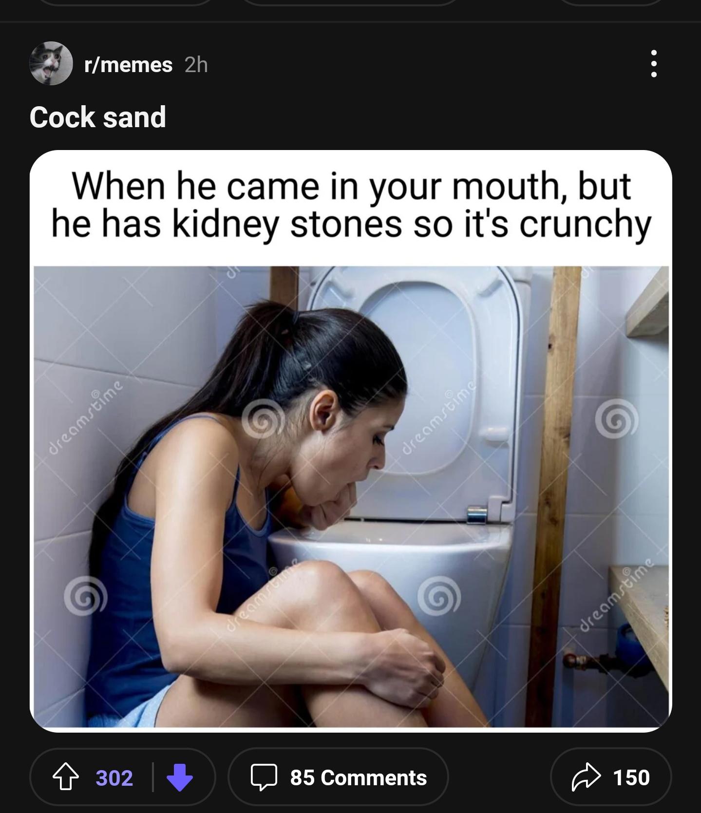 I'm am going to throw up