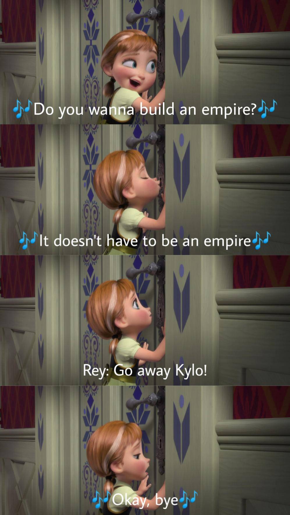 I'm being torn apart