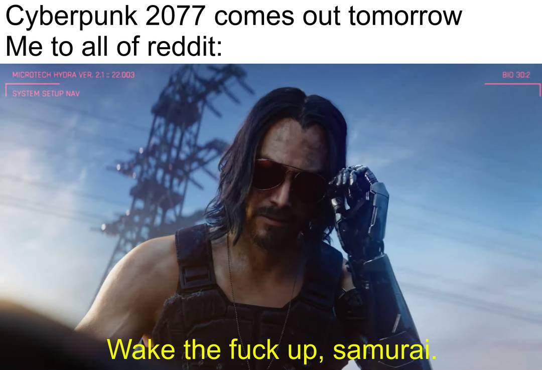 I'm excited