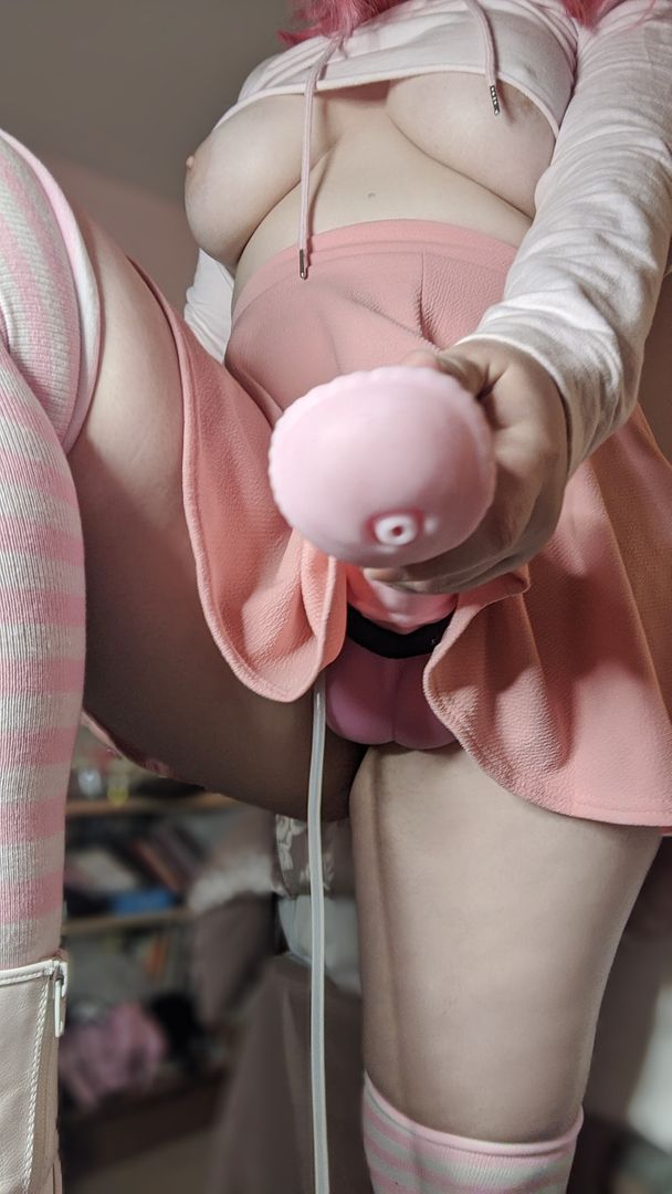 I'm gonna push this 12 inch cock all the way down your throat, and then I'm gonna ram it all the way into your ass. I wanna hear you squeal 😈