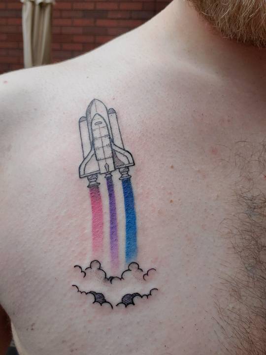 I'm now officially a space Bi