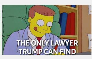 I'm sure he'll do GREAT at the impeachment!