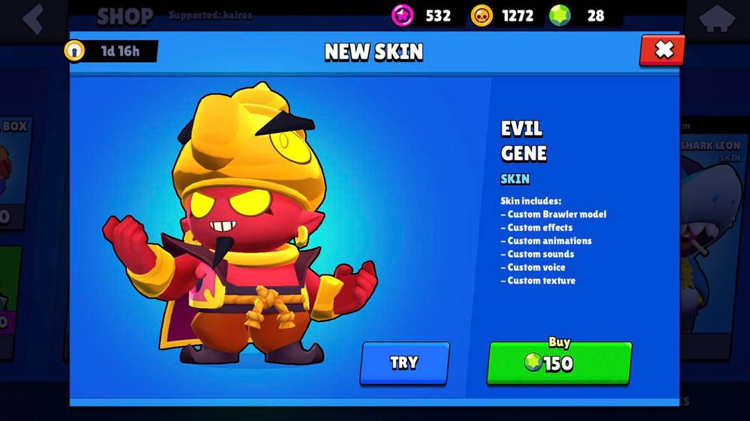 Imagine what evil gene’s voice would sound in big game as the big boss