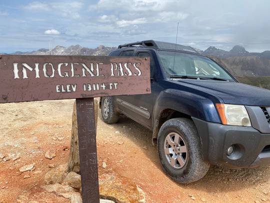 Imogene Pass in Colorado successfully traversed