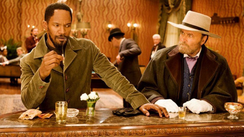 In Django Unchained (2012), Django meets a character played by Franco Nero who asks him to spell his name. Django spells out his name and comments the "D" is silent. Nero's character replies that he knows already--because Franco Nero played the original Django (1966) who largely inspired this film.