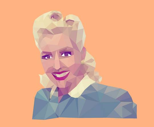 Inkscape newbie here. Just made this last month. Special thanks to Logos by Nick on YouTube for the low poly portrait tutorial.
