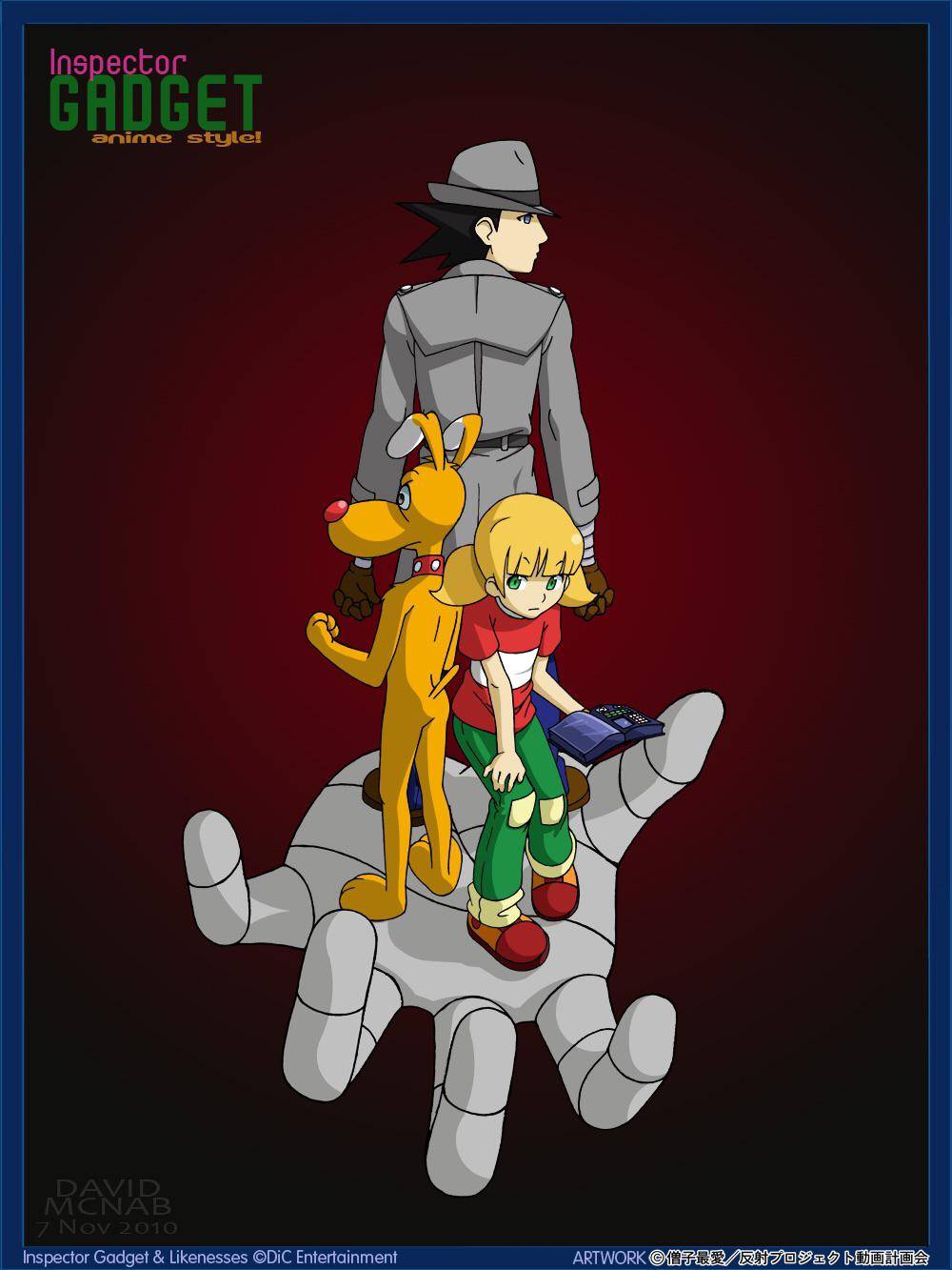 Inspector Gadget Anime Style by Shenhua. | Scrolller