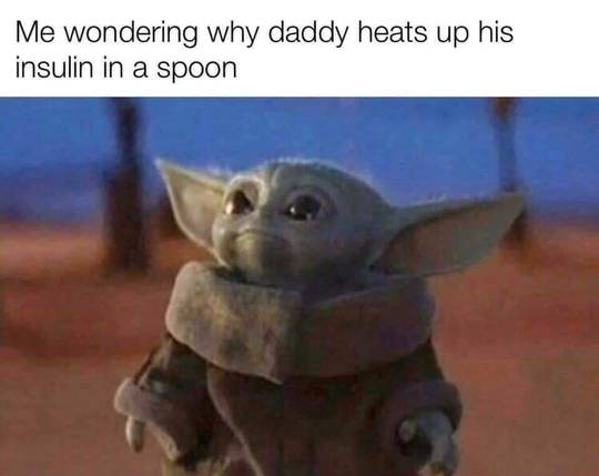 Dad knows how to cook.