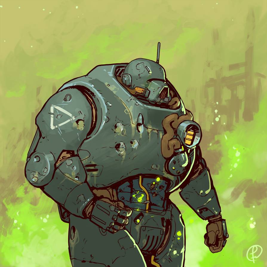 Into the glowing sea by Fernando Correa