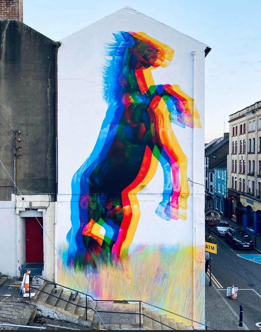 Irish graffiti.