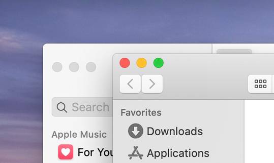 Is anyone else bothered by the space between the window buttons on Apple Music/podcast and the end of the window? I’d rather have the higher like on finder.