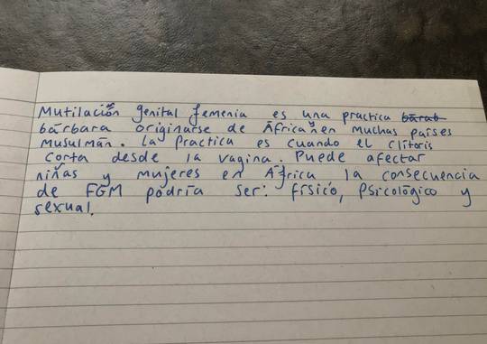 Is my paragraph correct? And how could I improve ?