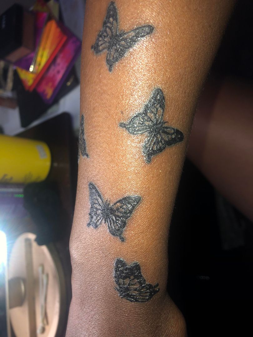 is my tattoo healing okay? It’s like day 5 and it looks different than all of my other tattoos that have healed.
