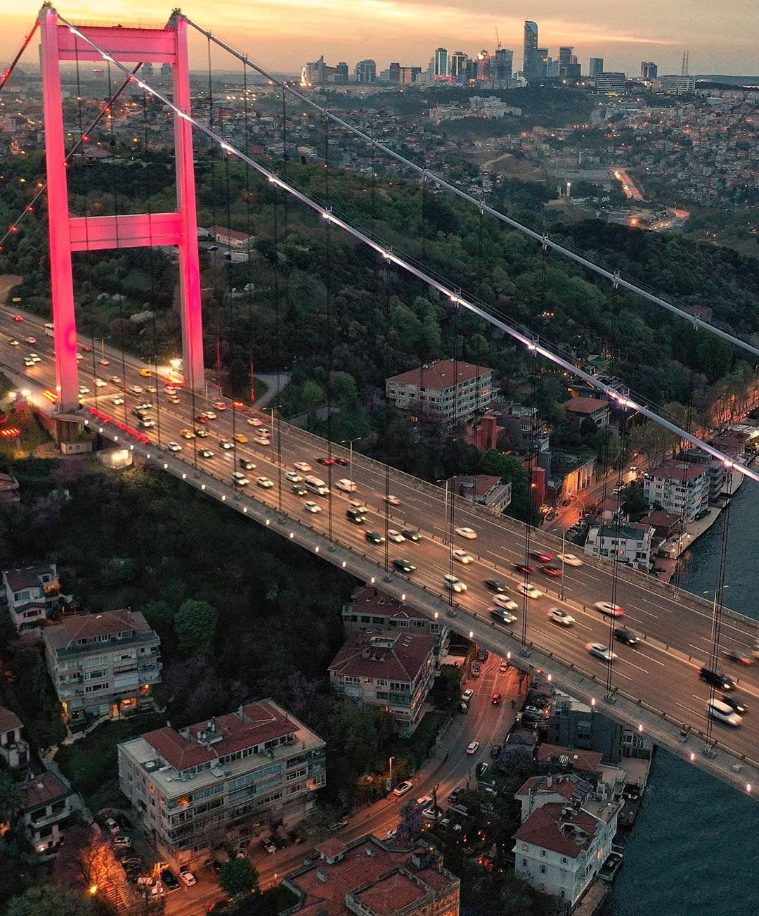 Istanbul during sunset