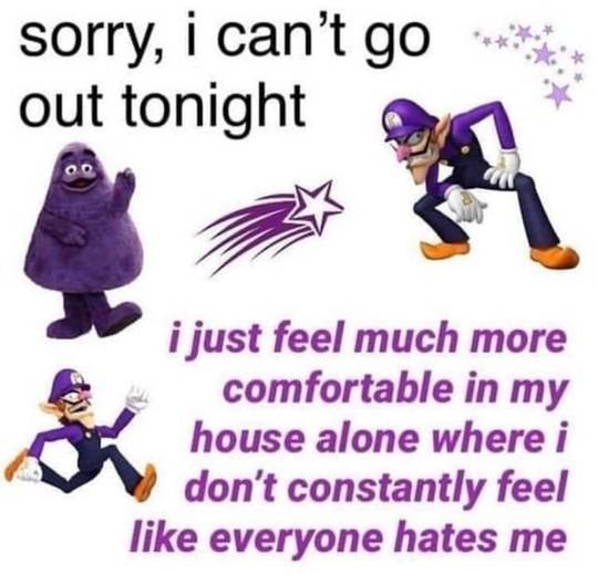 It be like that
