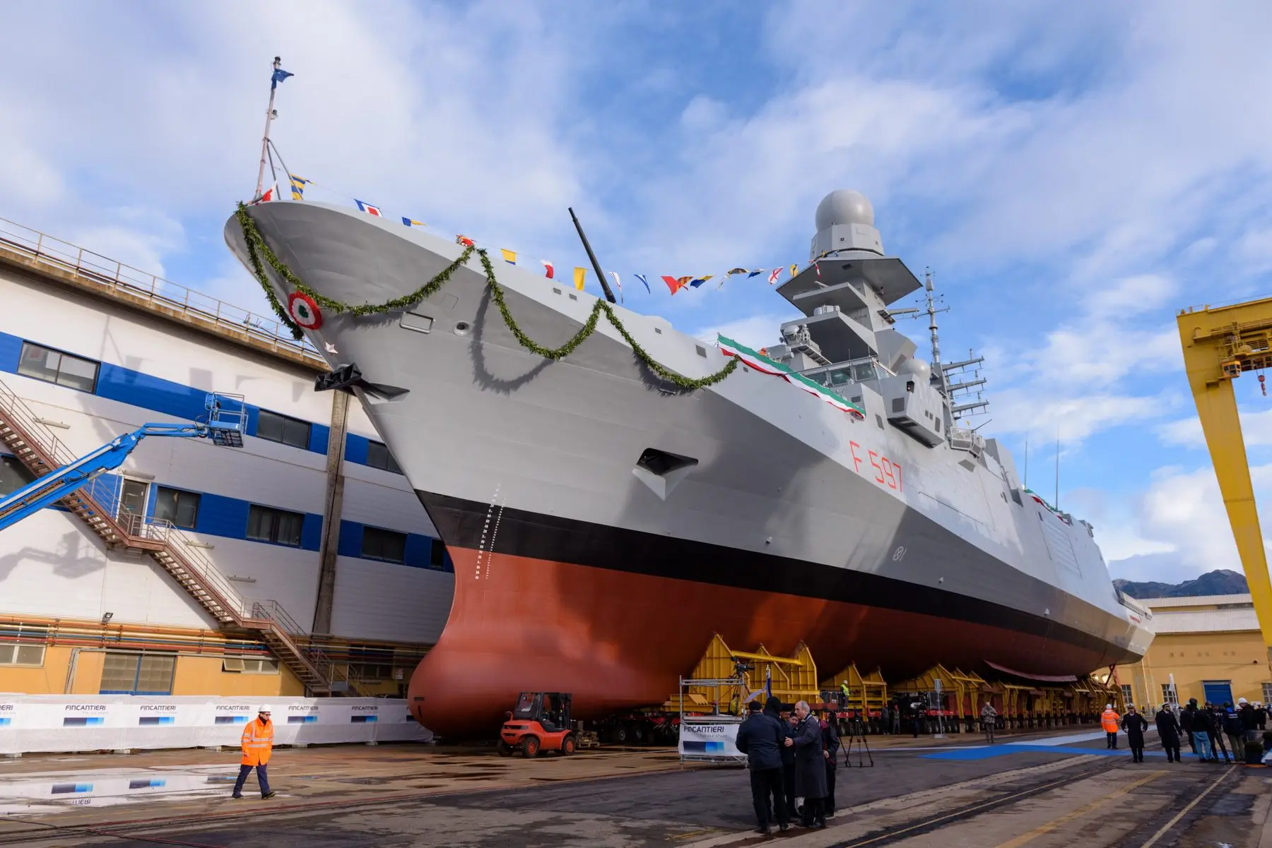 Italian FREMM Antonio Marceglia (F 597) [1800 × 1201] | Scrolller