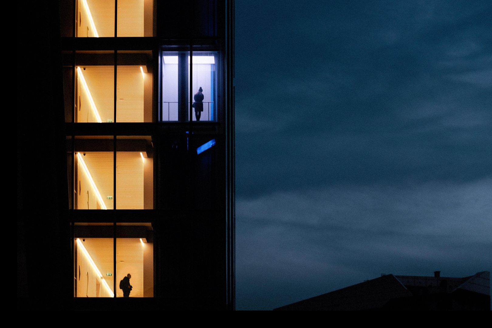 ITAP of a random elevator encounter