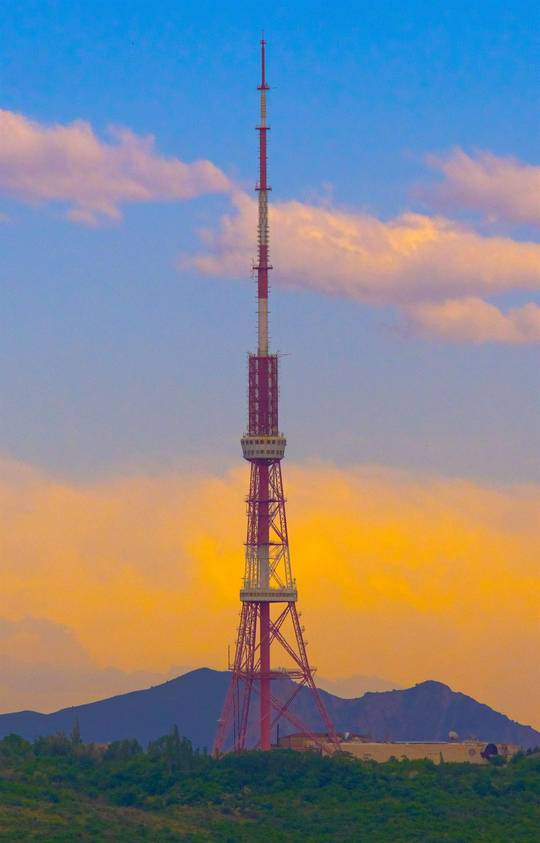 ITAP of TV tower in Yerevan.