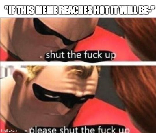 it's dead already now stop