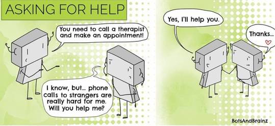 It's okay to ask for help