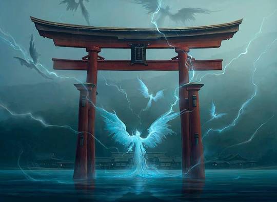 Itsukushina Jinja Shrine by John Avon