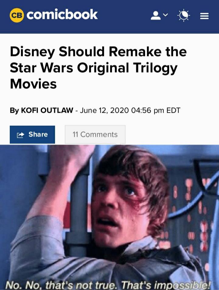 I've a bad feeling about this