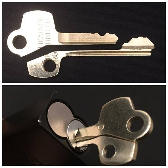 I've made a "dual custody" key!
