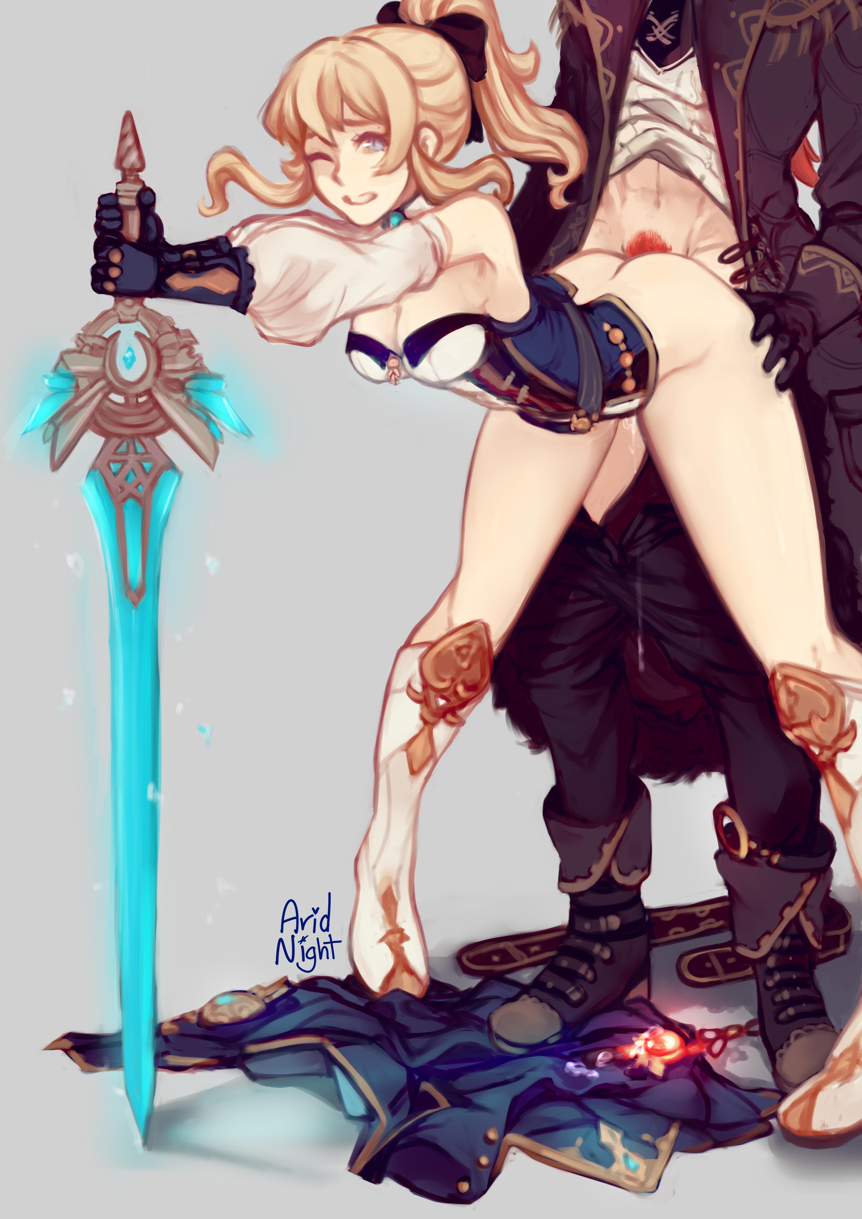 Jean, Diluc Genshin Impact (AridNight) Scrolller.