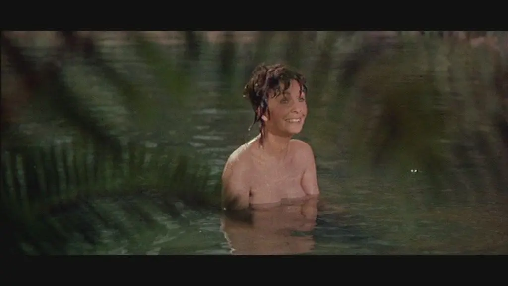 Jean Simmons in vintage cinema nudes, pinup shots, and a white dress