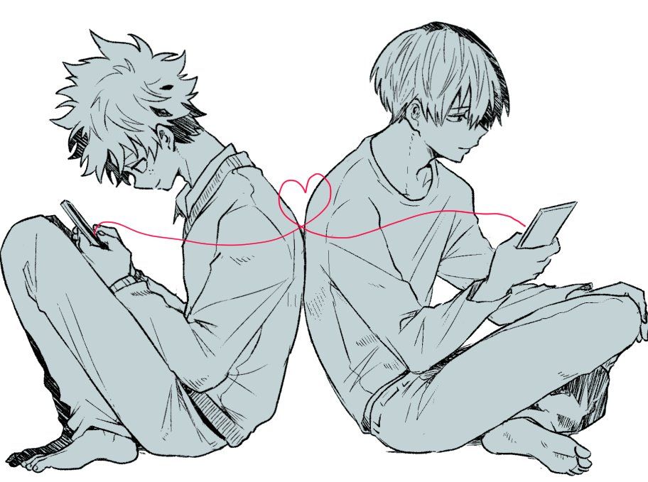 Just a phone call away (@hnb_nrt)[My Hero Academia]