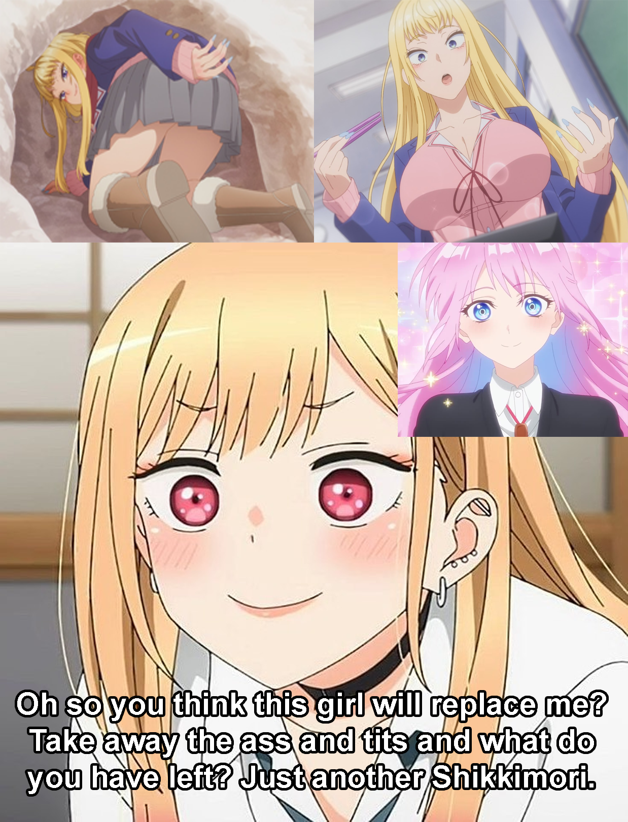 Just another basic bitch, smh