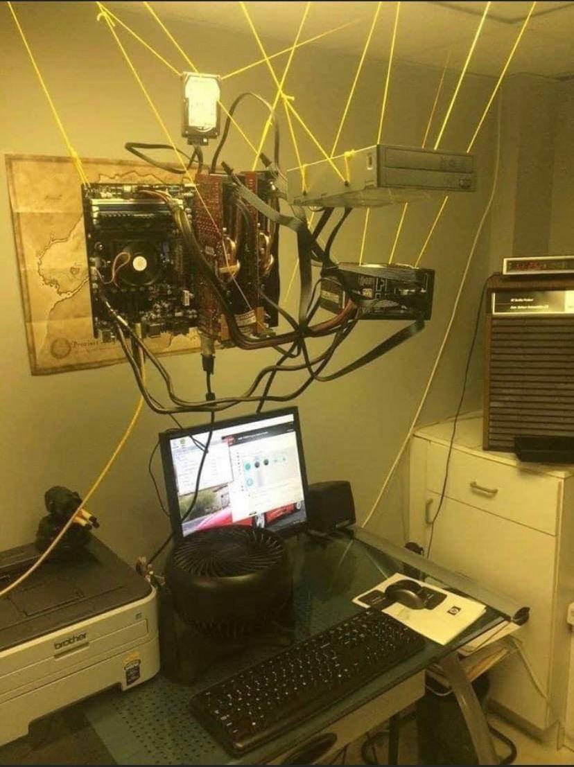 Just built the New PC set up for maximum airflow. Let me know if you guys want the pcpartpicker list.