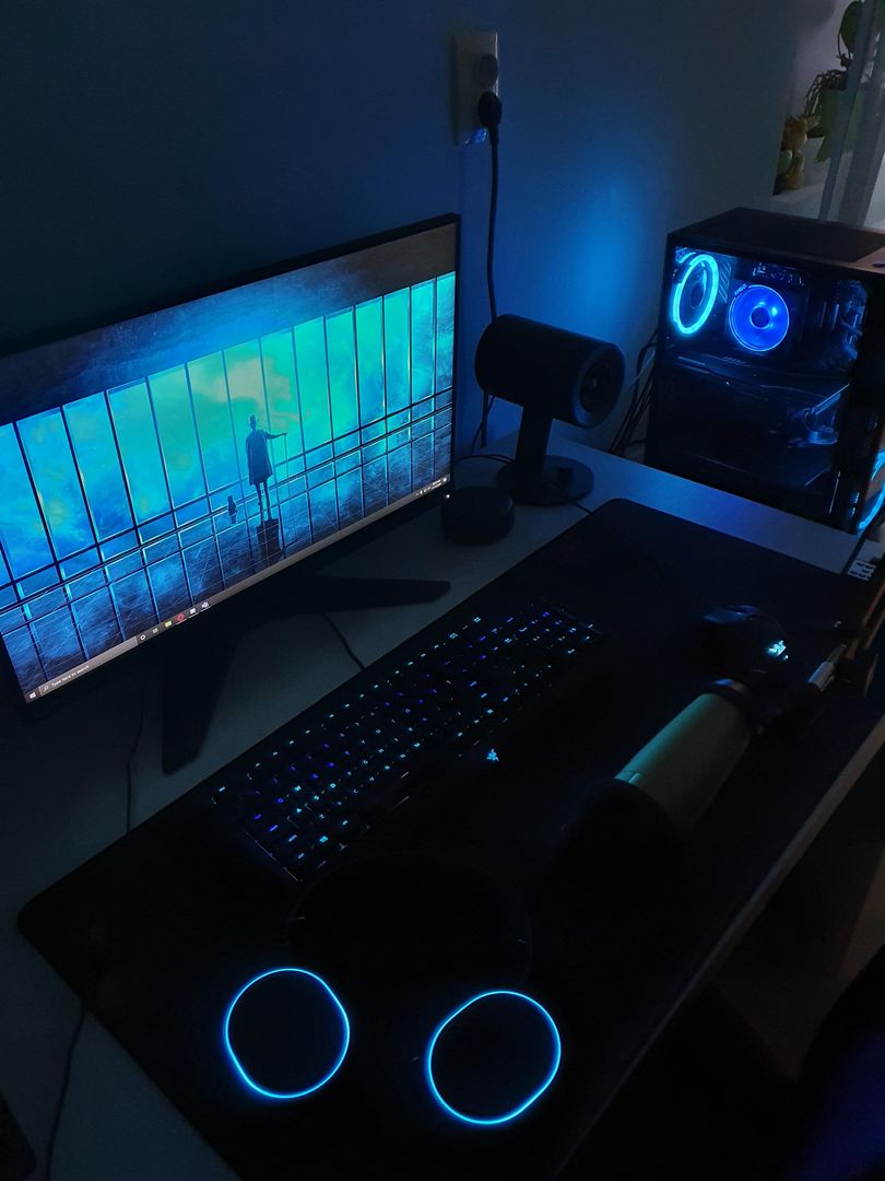 Just got this new pc with my setup. Mostly on performance and not so much on looks