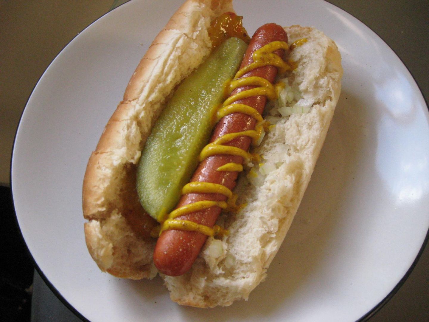 Just so we're clear, here's a picture of a hotdog nursing a fellow comrade back to health...