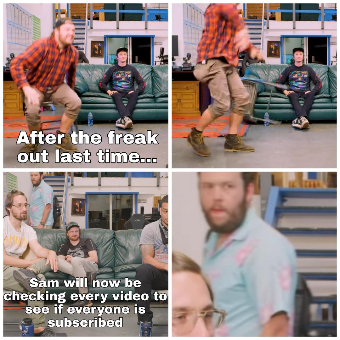 Just walking by casually