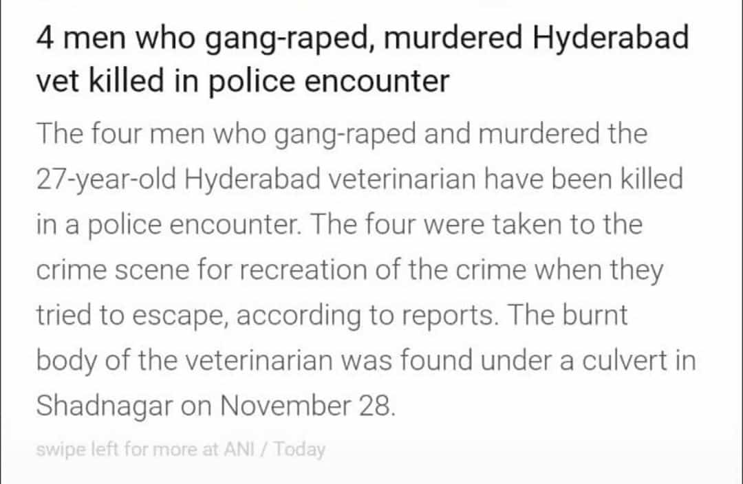 Justice will be served