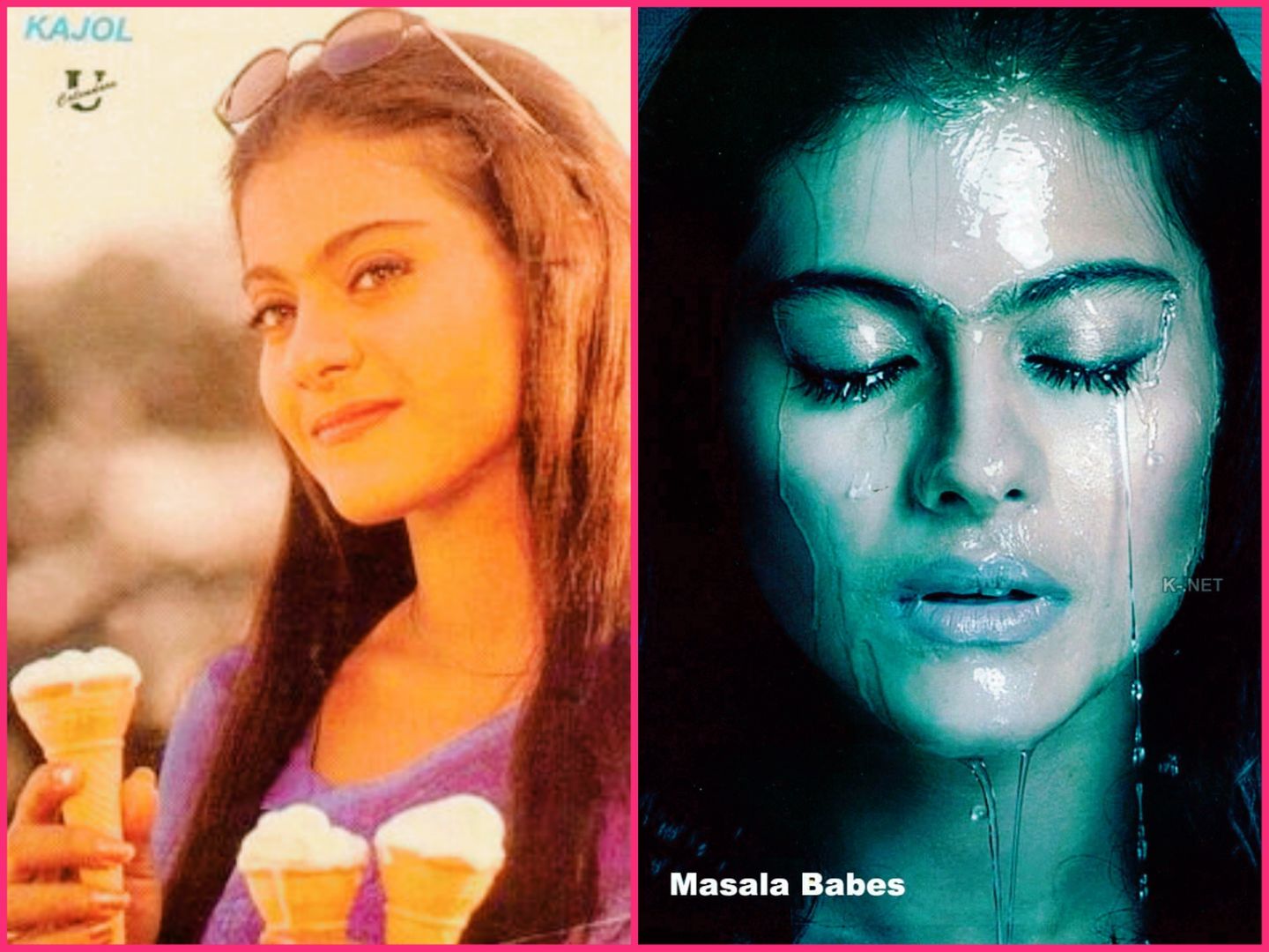 Kajol before and after