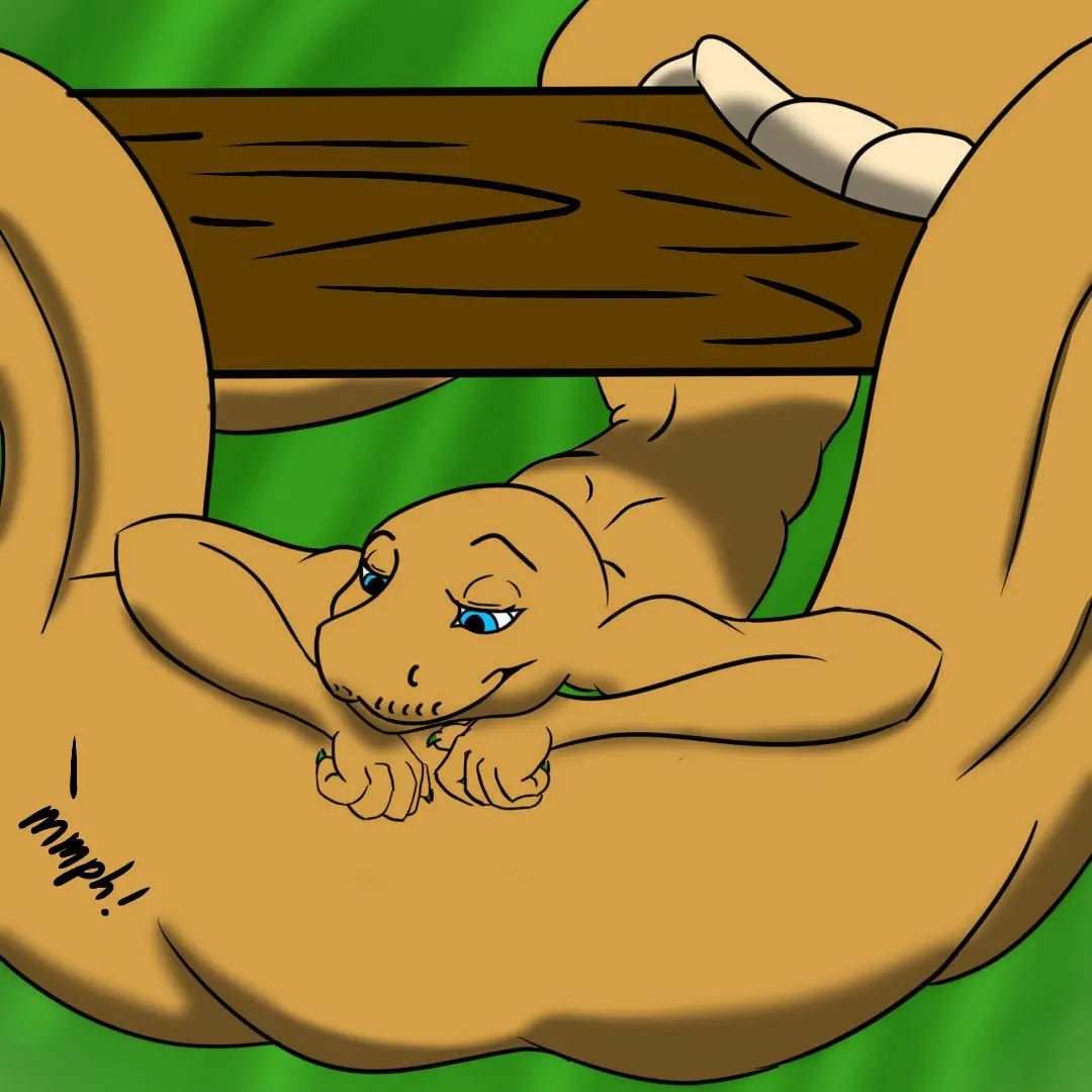 Reassuring scared prey (Pacifist vore)