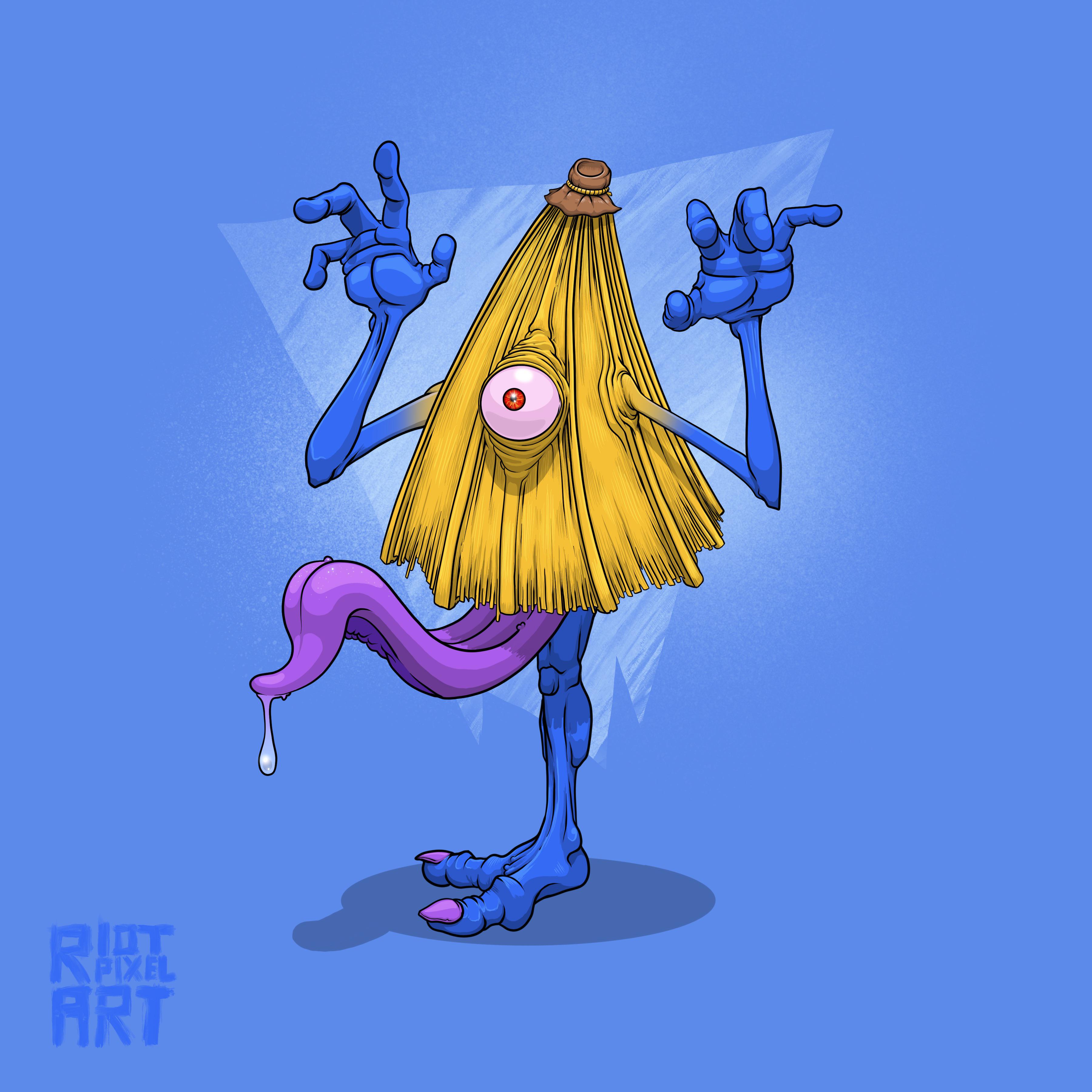 Kasa-obake Yokai ☂️ drawing by me (riotpixelart) | Scrolller