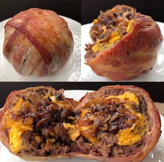 Keto Cheeseburger Ball