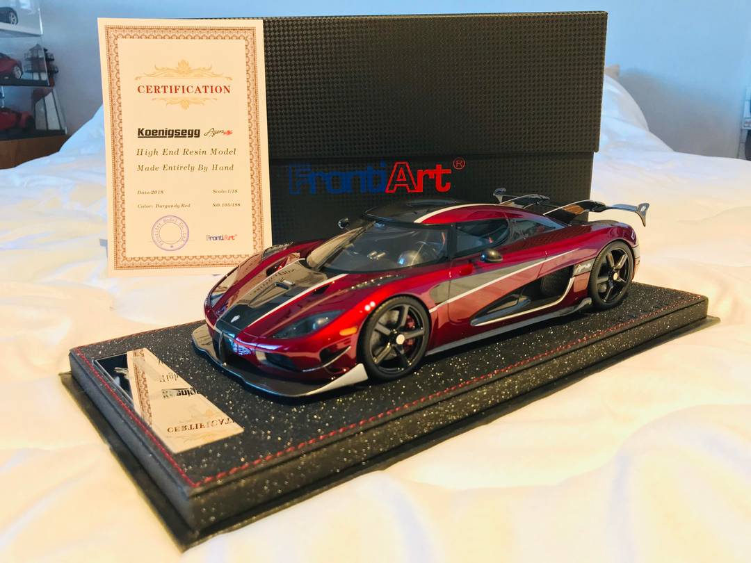 Koenigsegg Agera RS World Record Edition [FrontiArt][1:18]