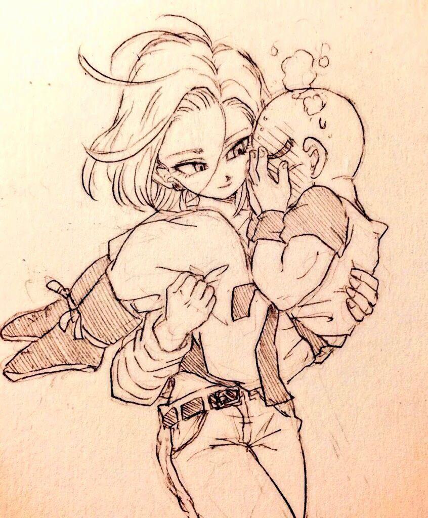 Krillin x Android 18