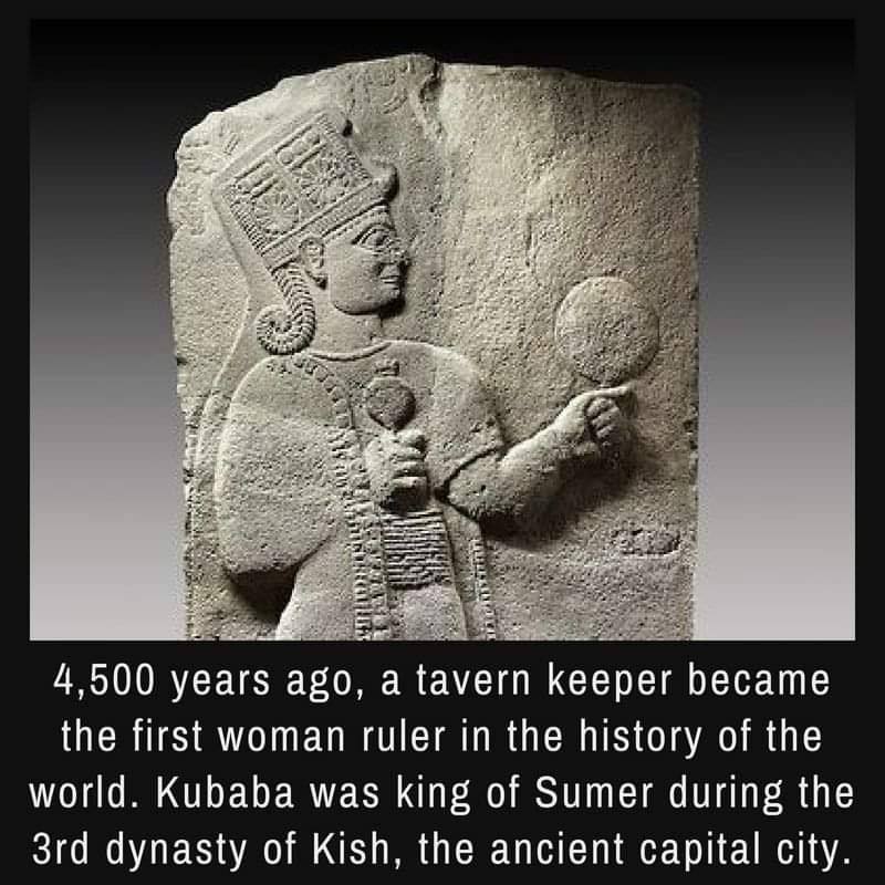 First Girl Ruler Kubaba, the first female ruler in history | Scrolller