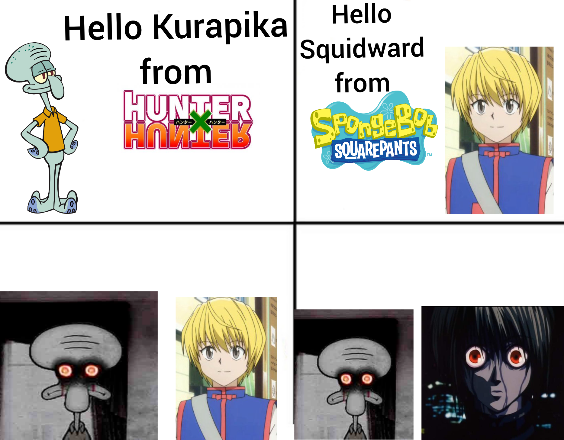 Kurapika is now drowning in an indescribable emptiness. *Guitar solo
