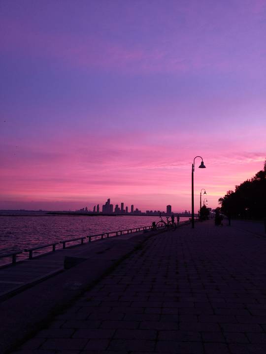Last night's sunset