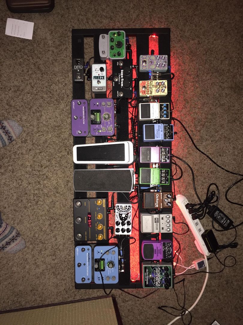 Latest bass Setup. Just did a revamp of the whole thing.