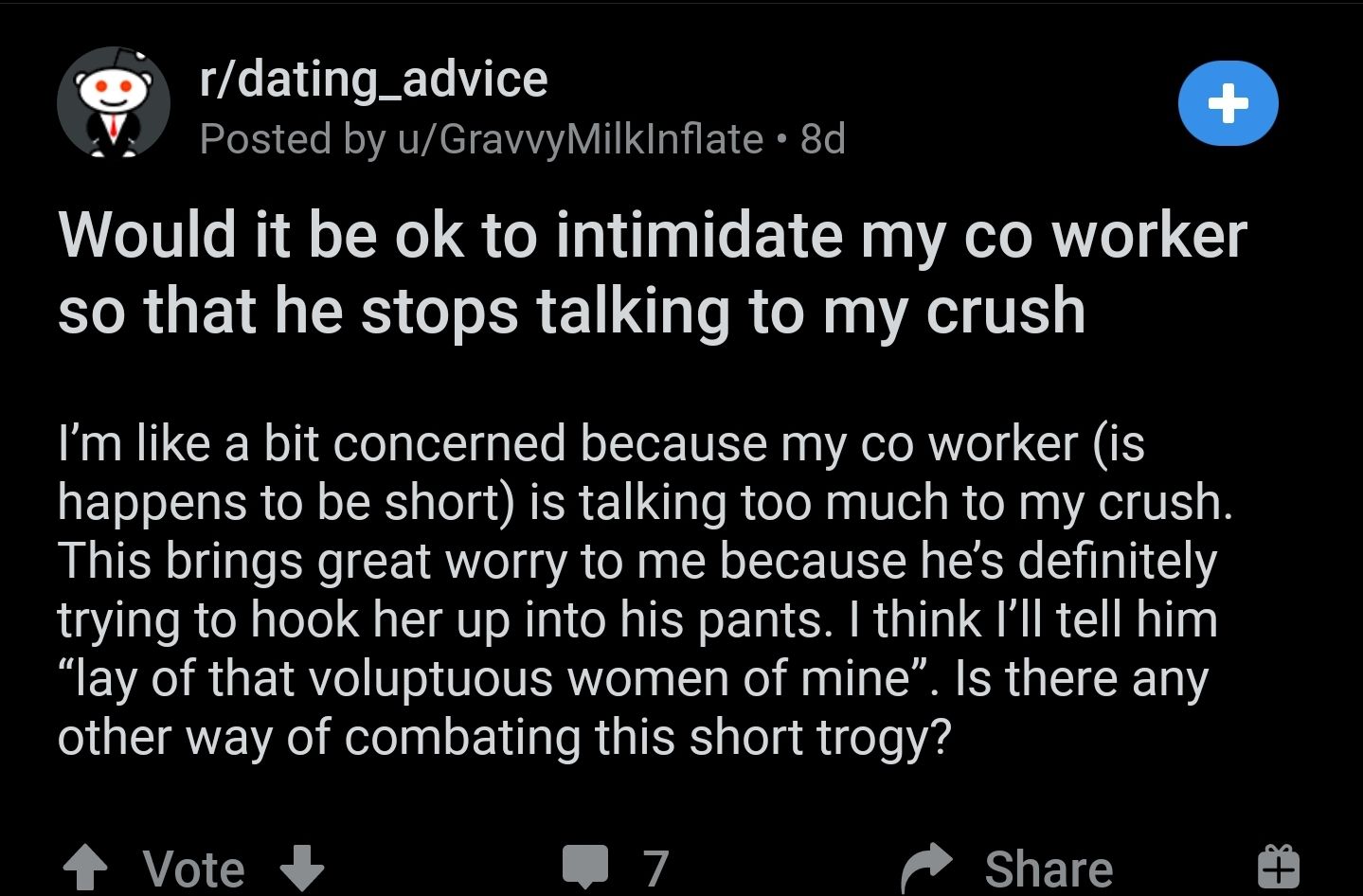 "lay of that voluptous women of mine"