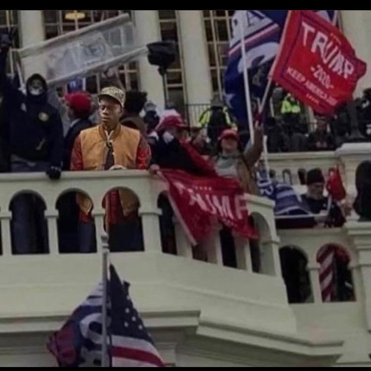 Leader of the KKK seen at the attack on the Capital