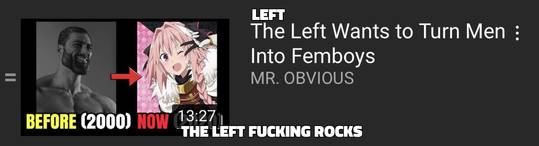 Left wing but poggers
