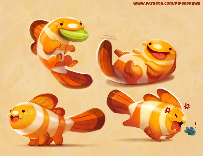 Legged Goldfish by Piper Thibodeau
